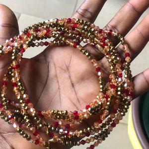 New brand African beads to wear on ur waists.